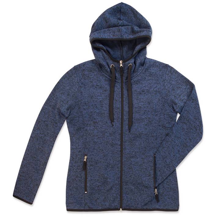 05.5950 - Stedman  Knit Fleece Jacket Women marina blue melange r87