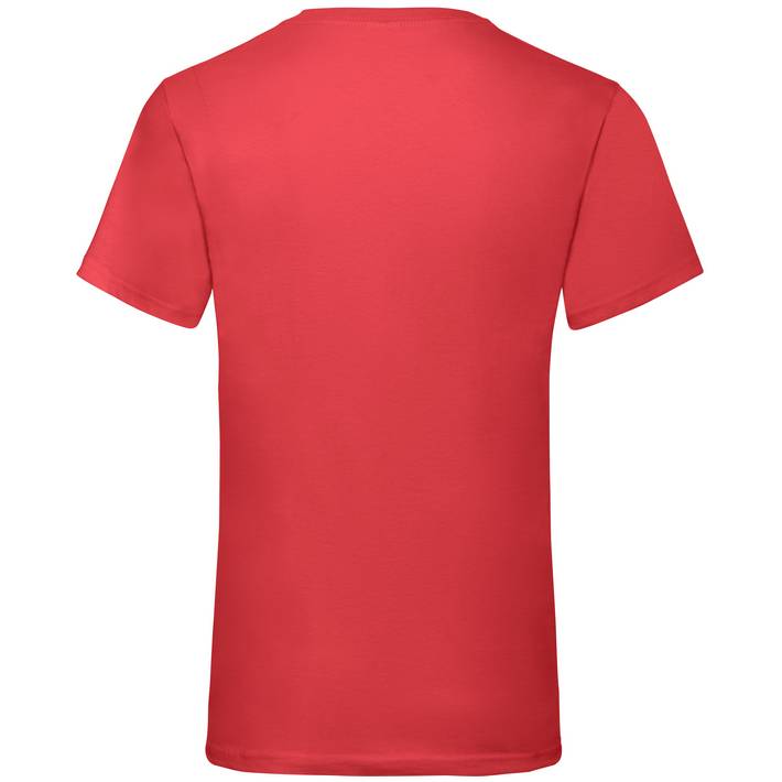 16.1066 - F.O.L.  Valueweight V-Neck T red 004