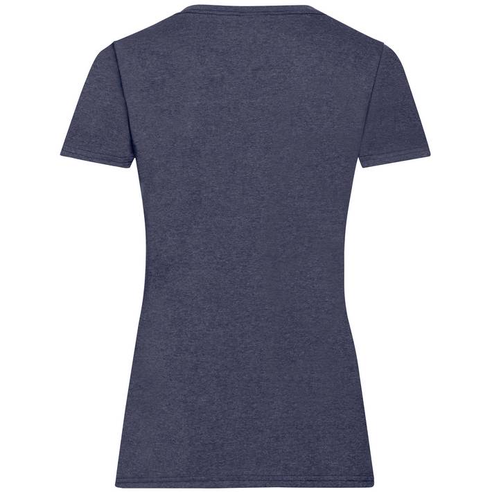 16.1372 - F.O.L.  Lady-Fit Valueweight T vintage heather navy t41