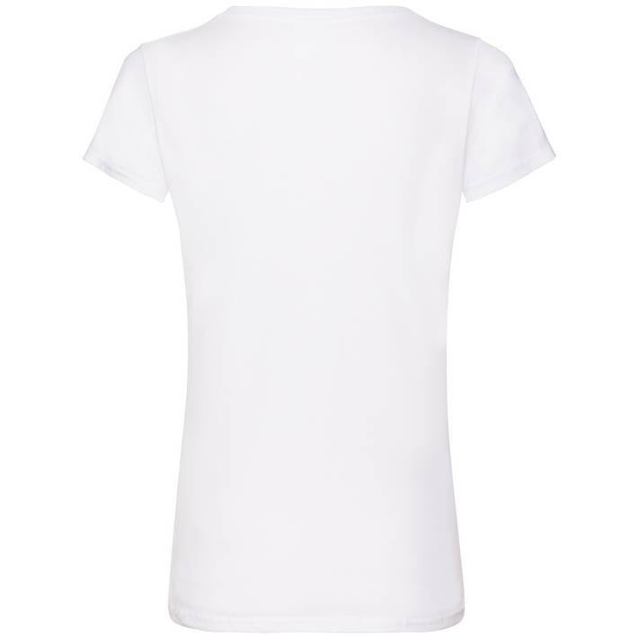 16.1398 - F.O.L.  Lady-Fit Valueweight V-Neck T white 001