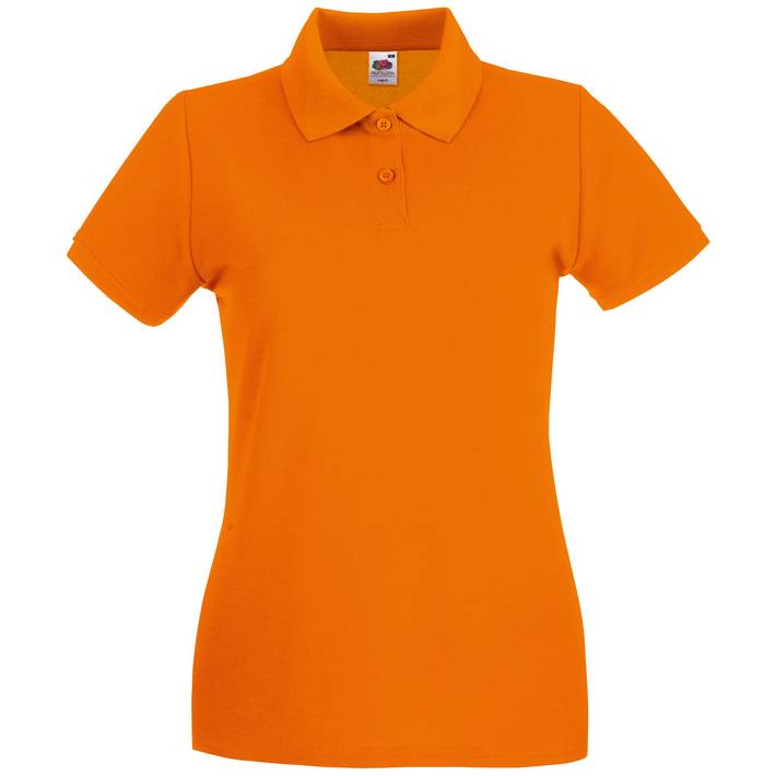 16.3030 - F.O.L.  Lady-Fit Premium Polo orange 235