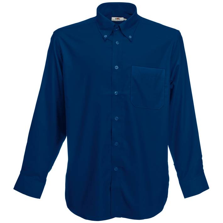 16.5114 - F.O.L.  Oxford Shirt LSL navy 003