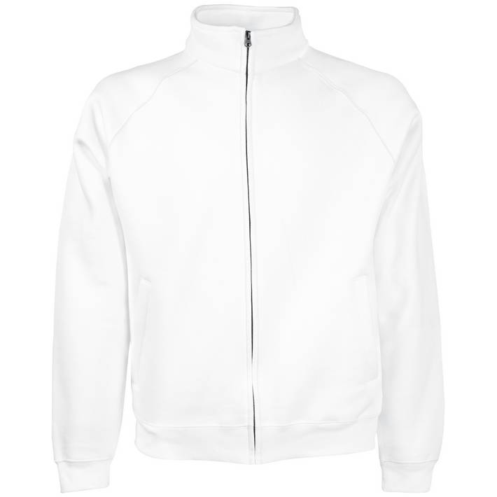 16.2228 F.O.L.  Premium Sweat Jacket white .001