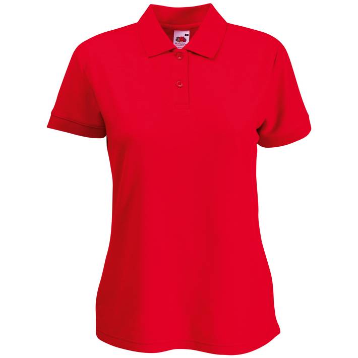 16.3212 F.O.L.  Lady-Fit 65/35 Polo red .004