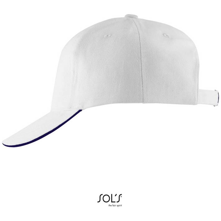 25.0594 SOL'S  Long Beach white/french navy .499