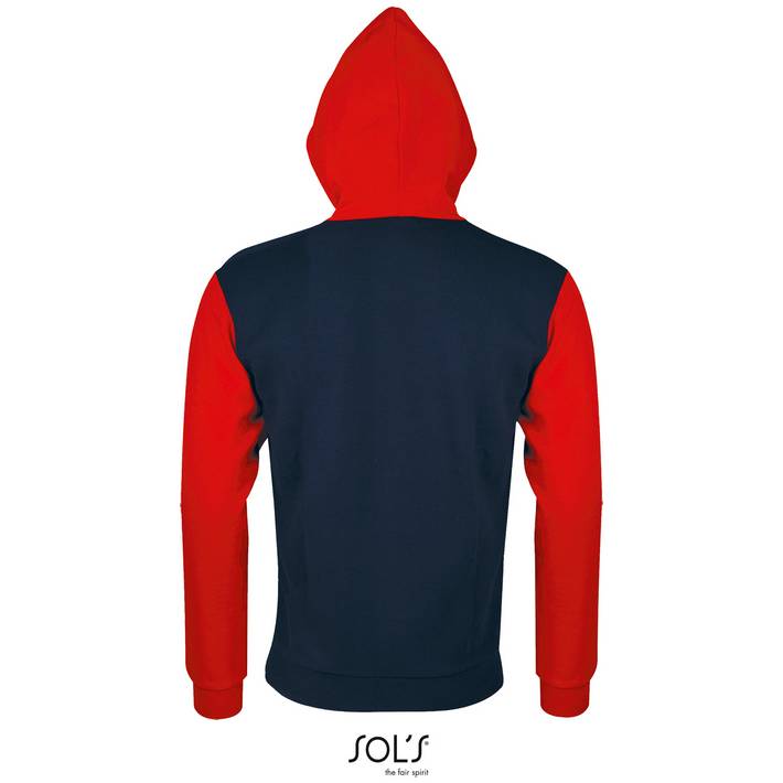 25.4770 SOL'S  Silver french navy/red .l62