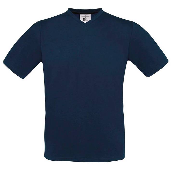 01.0006 B&C - Exact V-Neck navy .003