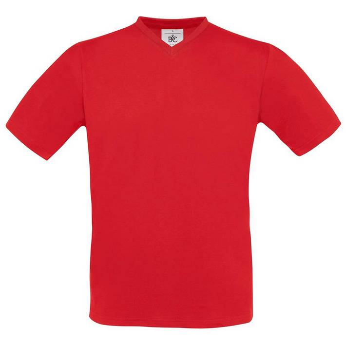 01.0006 B&C - Exact V-Neck red .004