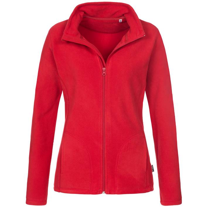 05.5100 Stedman - Fleece Jacket Women scarlet red .055