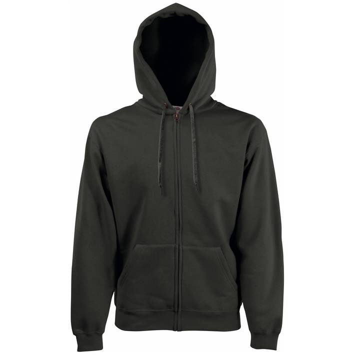16.2034 F.O.L. - Premium Hooded Sweat Jacket charcoal .660