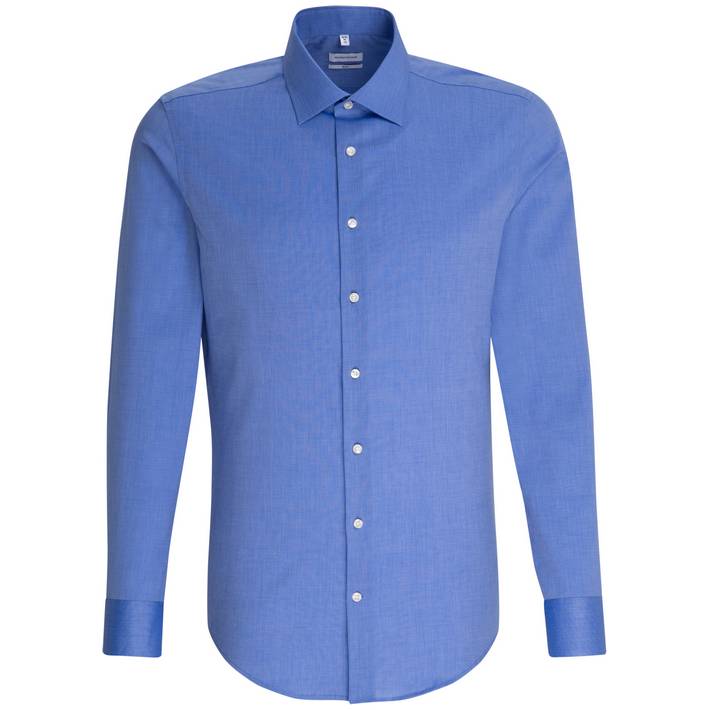 78.5198 SST - Shirt Slim LSL mid blue .c45