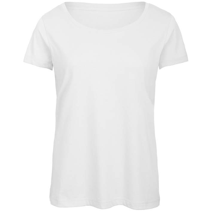 01.TW56 B&C - Triblend /women white .001