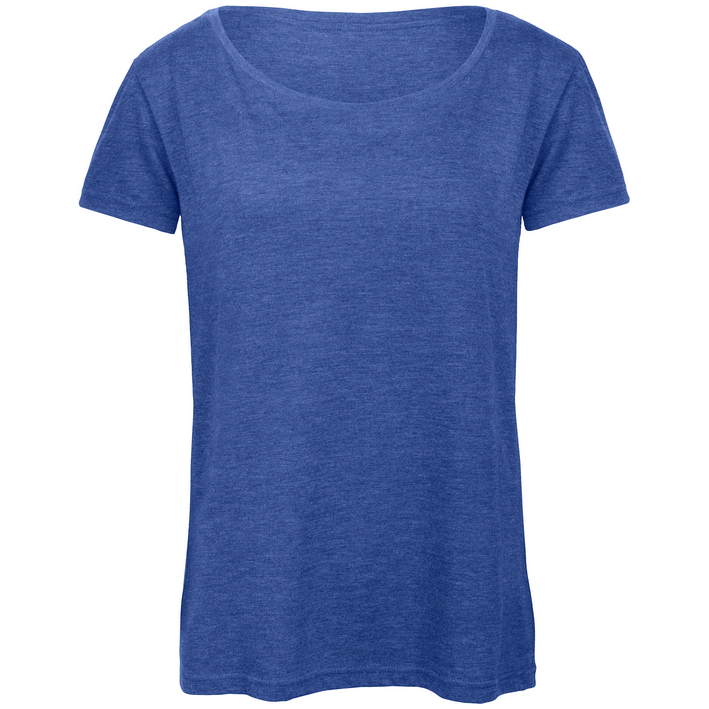 01.TW56 B&C - Triblend /women heather royal blue .t59