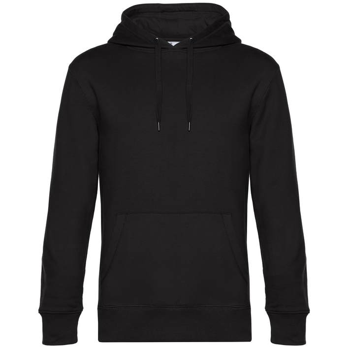 01.U02K B&C - KING Hooded_° black pure .u33
