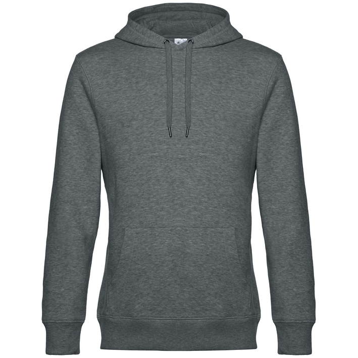 01.U02K B&C - KING Hooded_° heather mid grey .x48