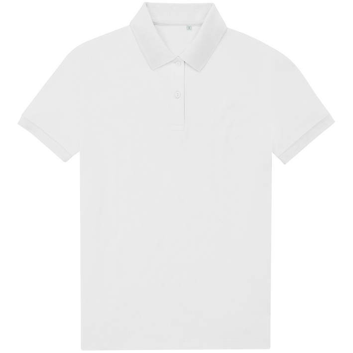 01.W465 B&C - My Eco Polo 65/35 /women_° white .001