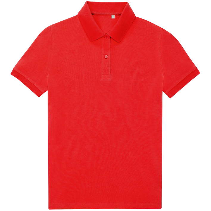 01.W465 B&C - My Eco Polo 65/35 /women_° red .004