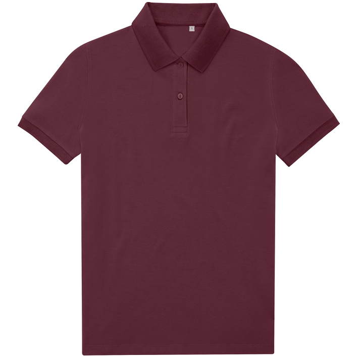 01.W465 B&C - My Eco Polo 65/35 /women_° burgundy .370