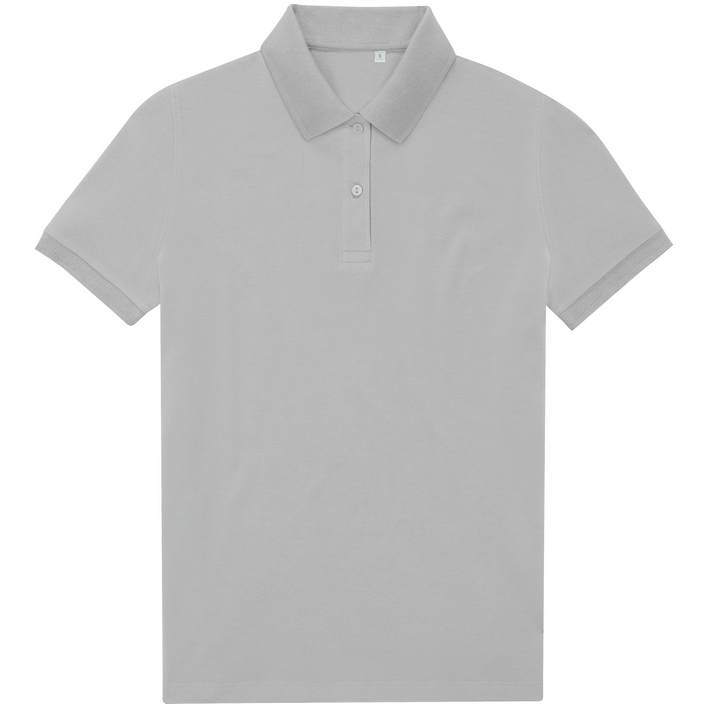 01.W465 B&C - My Eco Polo 65/35 /women_° pacific grey .k07