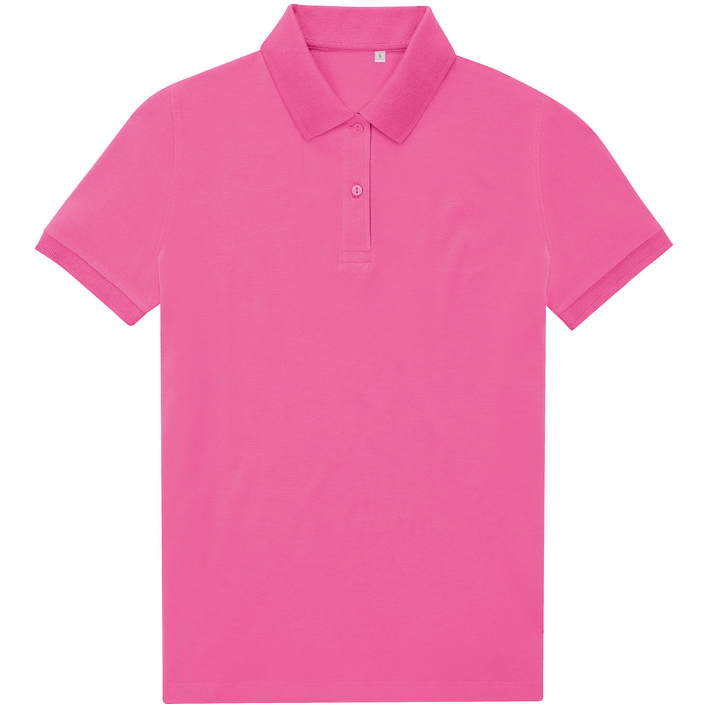 01.W465 B&C - My Eco Polo 65/35 /women_° lotus pink .zl9