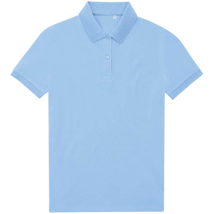 01.W465 B&C - My Eco Polo 65/35 /women_° lotus blue .zn0