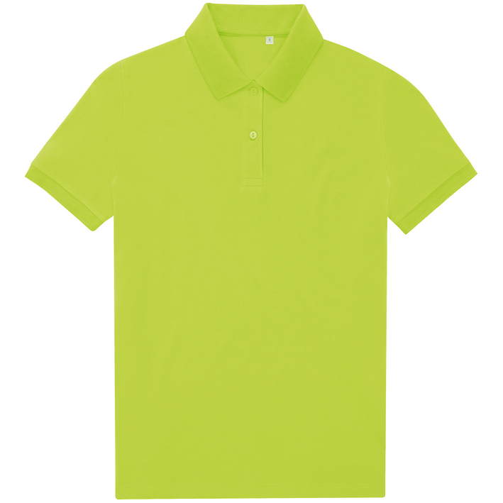 01.W465 B&C - My Eco Polo 65/35 /women_° acid lime .zn1