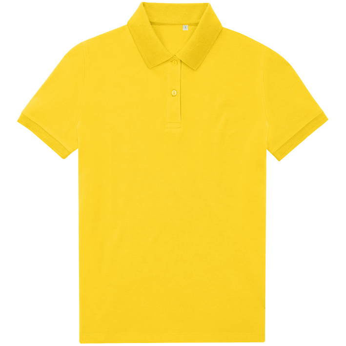 01.W465 B&C - My Eco Polo 65/35 /women_° pop yellow .zn2