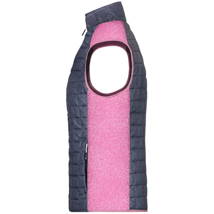 02.0739 James & Nicholson - JN 739 pink melange/anthracite melange .s64