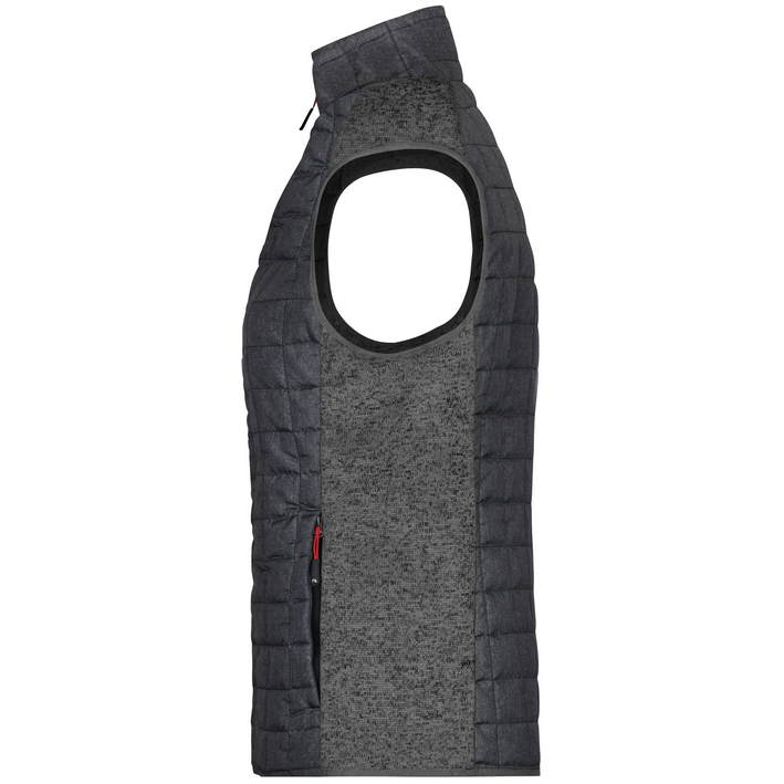 02.0739 James & Nicholson - JN 739 grey melange/anthracite melange .s65