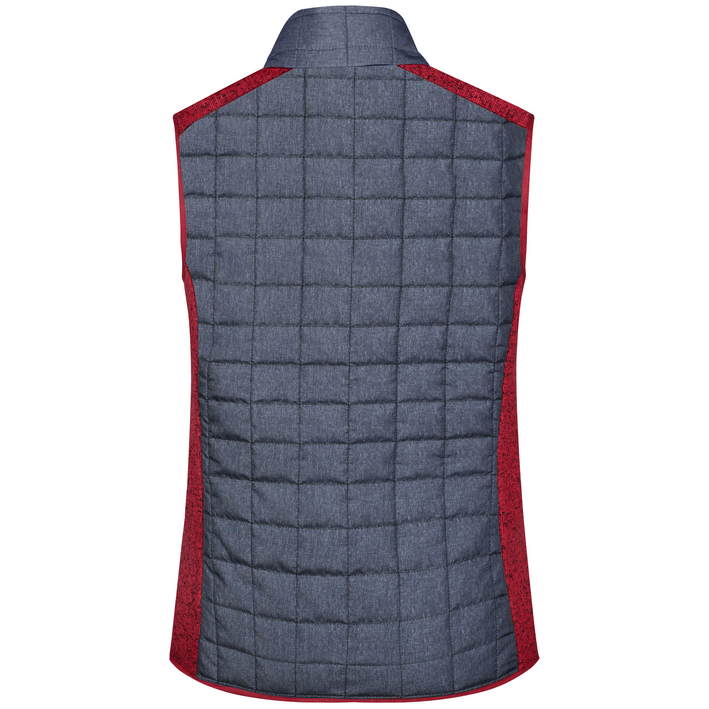 02.0739 James & Nicholson - JN 739 red melange/anthracite melange .z13
