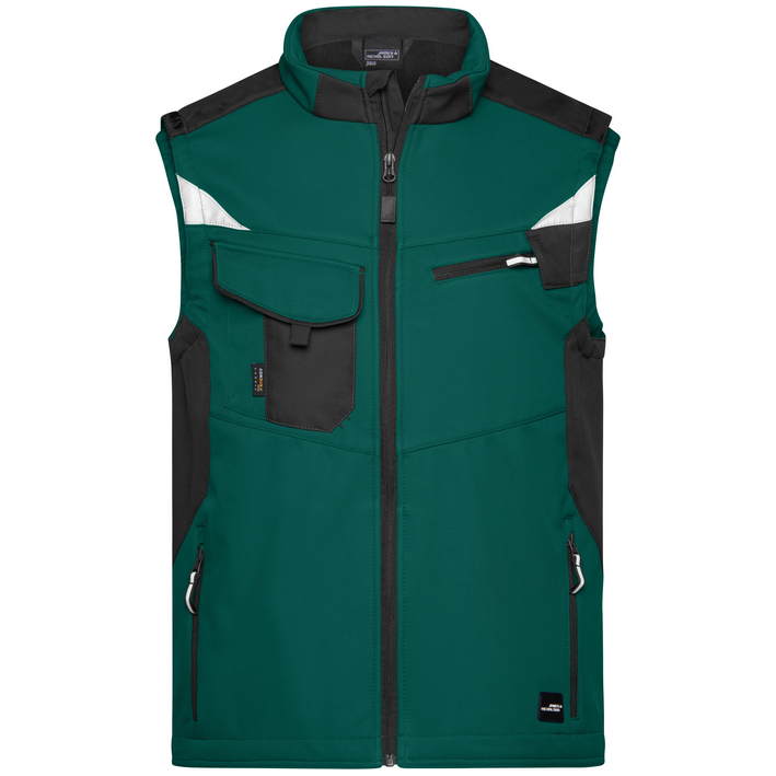 02.0845 James & Nicholson - JN 845 dark green/black .830