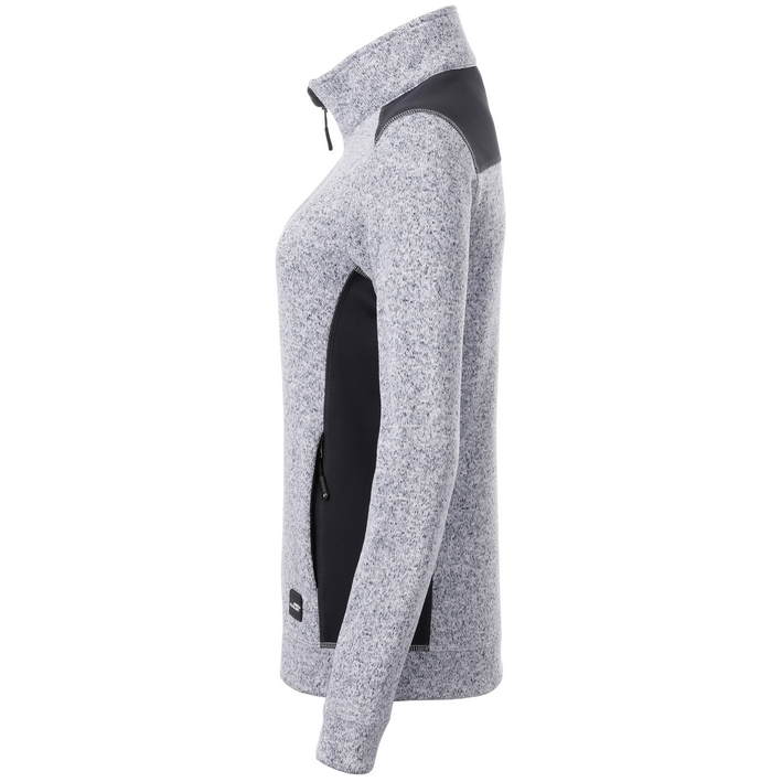 02.0861 James & Nicholson - JN 861 white melange/carbon .s77