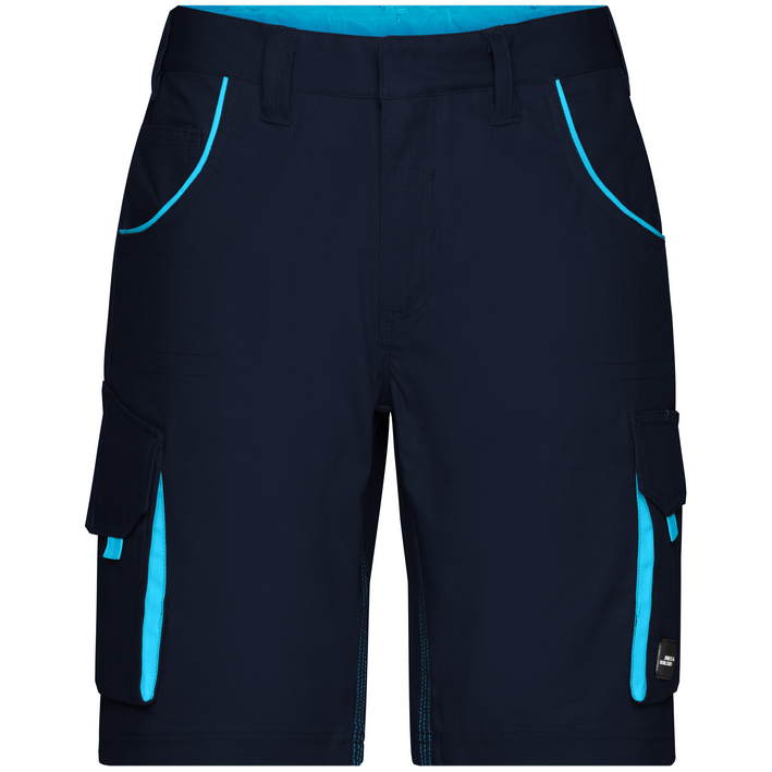 02.0872 James & Nicholson - JN 872 (42-60) navy/turquoise .o51