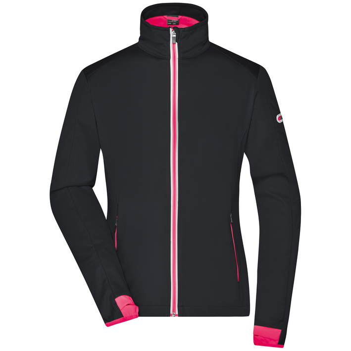 02.1125 James & Nicholson - JN 1125 black/light red .q98