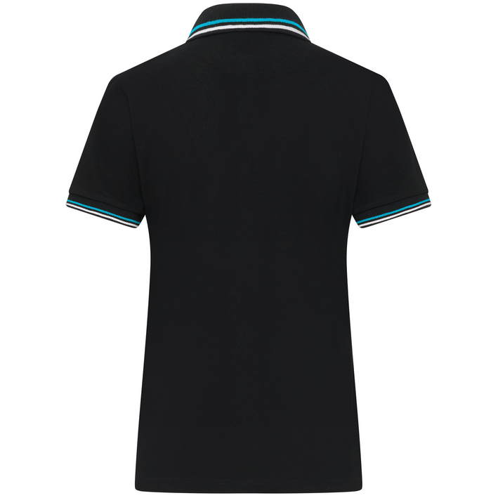 02.1305 James & Nicholson - JN 1305 black/white/turquoise .j28