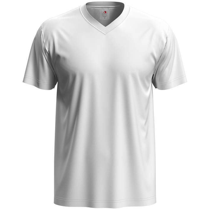 05.2300 Stedman - Classic V-Neck Men white .001