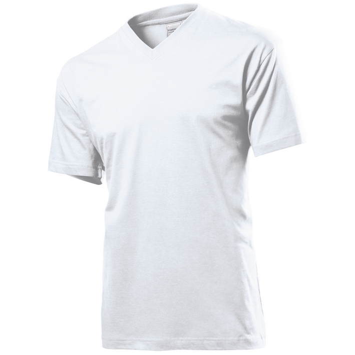 05.2300 Stedman - Classic V-Neck Men white .001