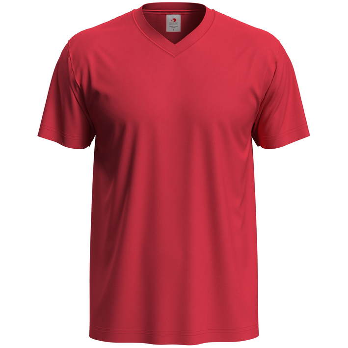 05.2300 Stedman - Classic V-Neck Men scarlet red .055
