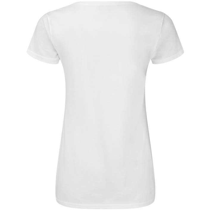 16.1444 F.O.L. - Lady-Fit Iconic 150 V-Neck T white .001