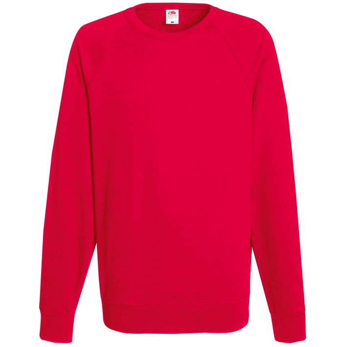 16.2138 F.O.L. - Lightweight Raglan Sweat red .004