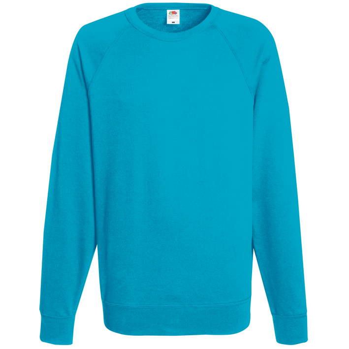 16.2138 F.O.L. - Lightweight Raglan Sweat azure blue .162