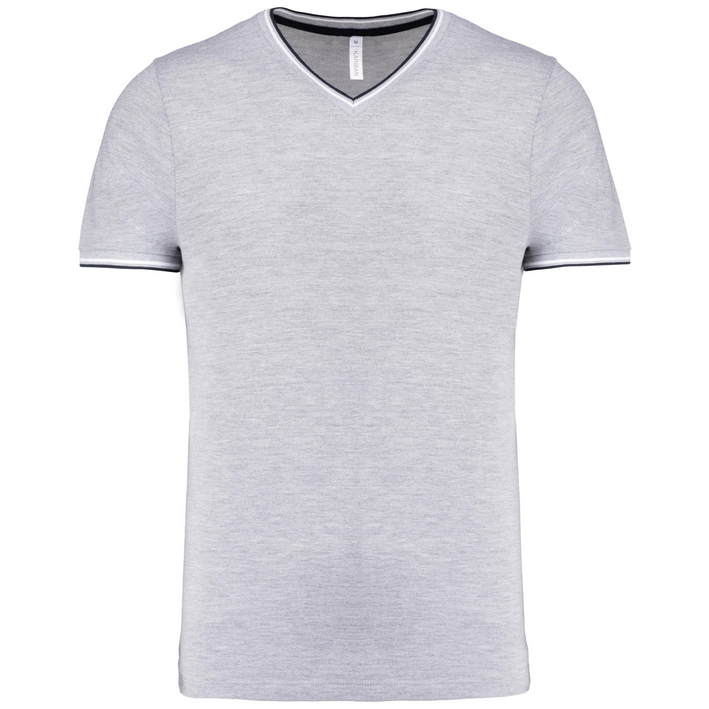 20.K374 Kariban - K 374 oxford grey/navy/white .s09