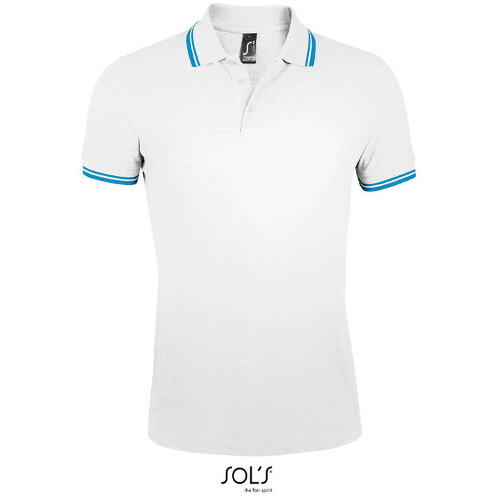 25.0577 SOL'S - Pasadena Men white/aqua .758