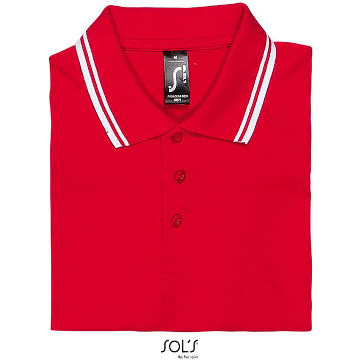 25.0577 SOL'S - Pasadena Men red/white .941