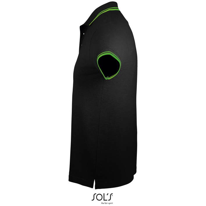 25.0577 SOL'S - Pasadena Men black/lime .a04