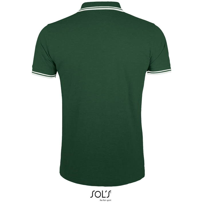 25.0577 SOL'S - Pasadena Men forest green/white .l57