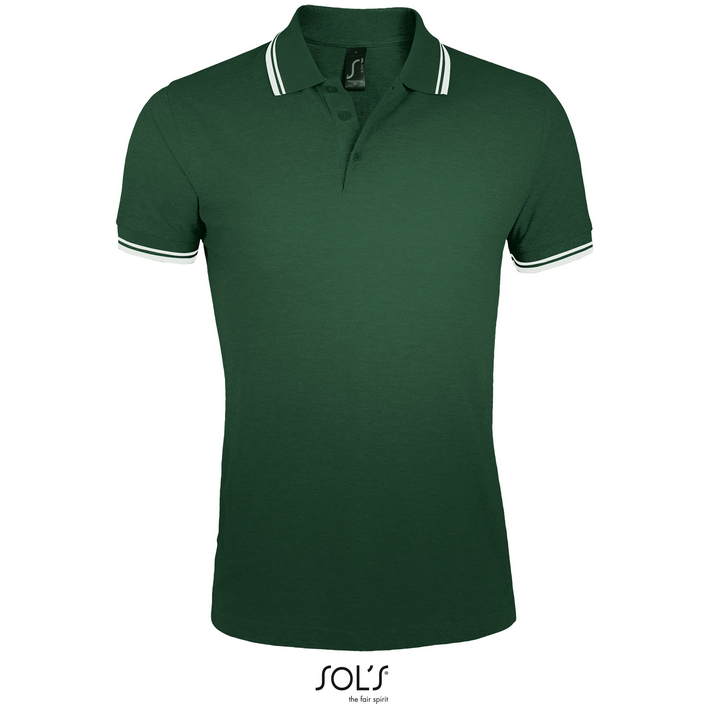25.0577 SOL'S - Pasadena Men forest green/white .l57