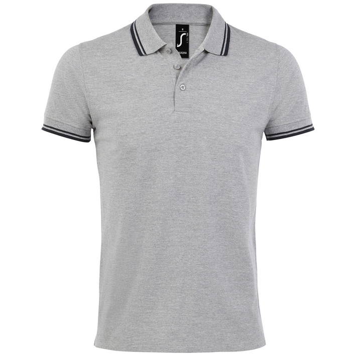 25.0577 SOL'S - Pasadena Men grey melange/french navy .w02