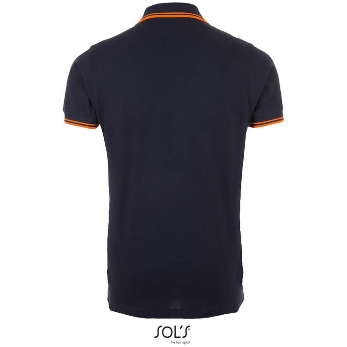 25.0577 SOL'S - Pasadena Men french navy/neon orange .y95