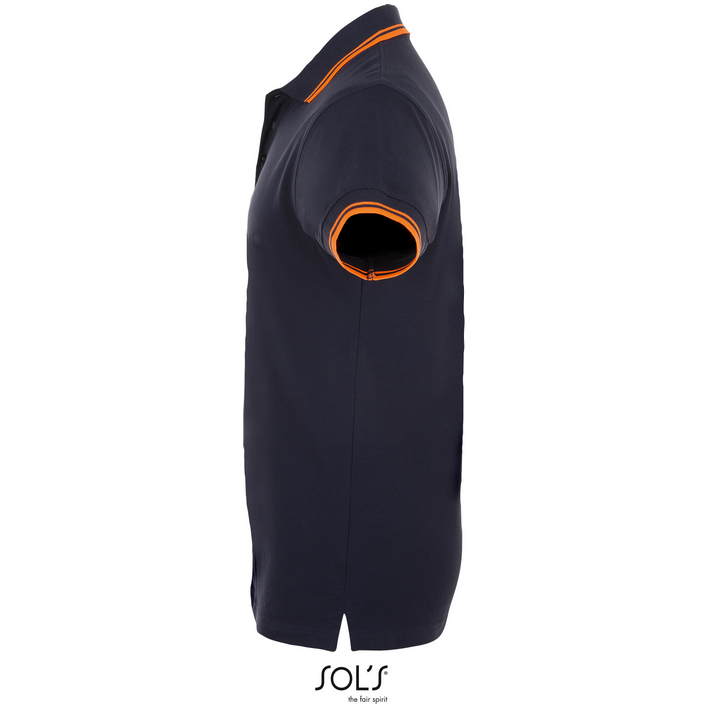 25.0577 SOL'S - Pasadena Men french navy/neon orange .y95